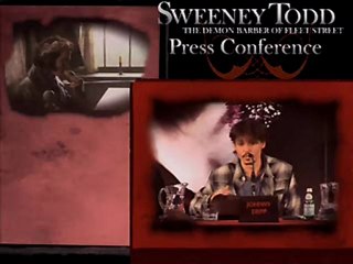 Sweeney Todd - Exclusive press conference report