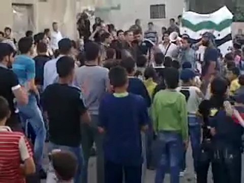 فري برس درعا حوران الحارة مظاهرة أطفال مسائية 11 5 2012 ج4 Daraa