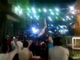 فري برس  دمشق مظاهرة رائعة بالقرب من جامع الدقاق في حي الميدان 11 5 2012 Damascus
