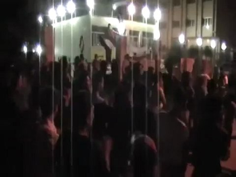 فري برس ريف دمشق كفربطنا مظاهرة مسائية رغم الحصار 11 5 2012 Damasacus