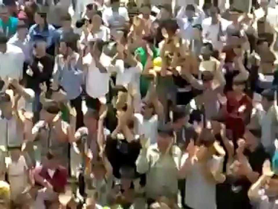 فري برس إدلب الغدفة مظاهرة في جمعة نصر من الله 11 5 2012 Idlib