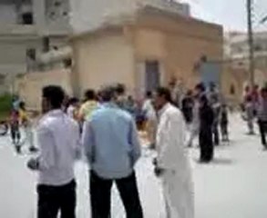 فري برس حلب  منبج جمعة نصر من الله وفتح قريب 11 5 2012 Aleppo