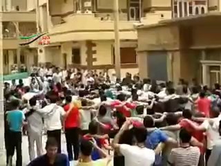 فري برس  دير الزور  جمعة نصر من الله وفتح قريب حي الحميدية 11 5 2012 Deirezzor