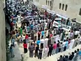 فري برس ادلب حاس مظاهرة حاشدة جمعة نصر من الله وفتح قريب 11 5 2012 Idlib