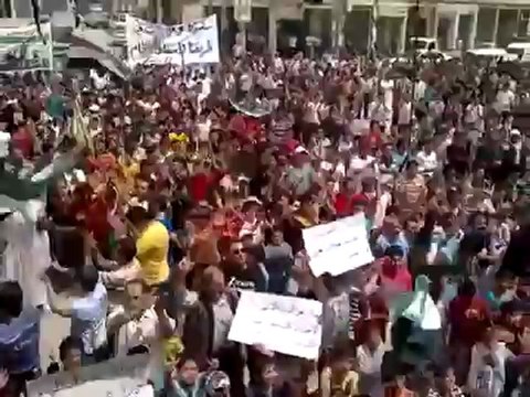 فري برس إدلب بنش جمعة نصر من الله وفتح قريب 11 5 2012 جـ1 Idlib