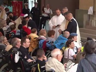 Messe d'ouverture Nationale France lors du 54ème PMI à Lourdes