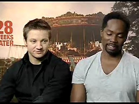 28 Weeks Later - Exclusive interview with Jeremy Renner, Harold Perrineau and director Juan Carlos Fresnadillo