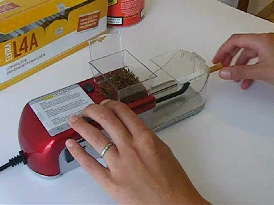 Easy Roller Compact 2 die elektrische Zigarettenstopfmaschine