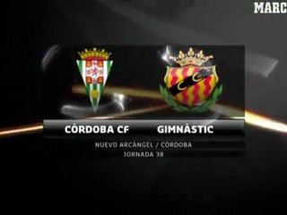 Liga Adelante  córdoba 4 gimnàstic 2