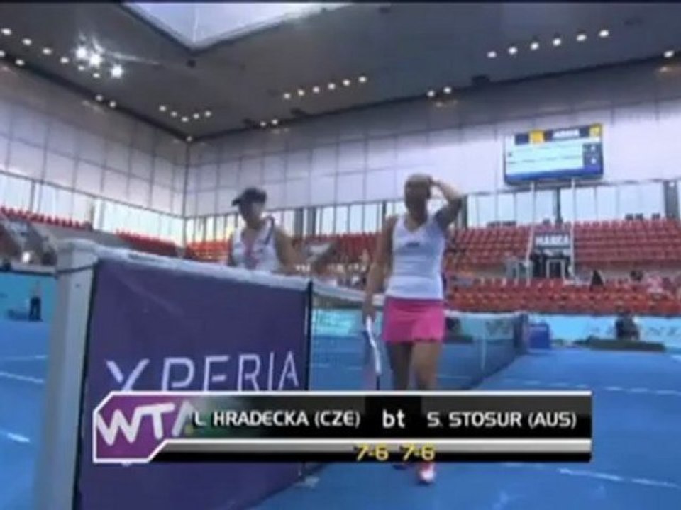 Madrid: Qualifikantin Hradecka gegen Stosur eiskalt