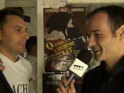 Dans les coulisses du spectacle de Fabien Olicard à La comédie des 3 bornes