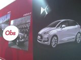 Zoom sur la Citroën DS5 de François Hollande