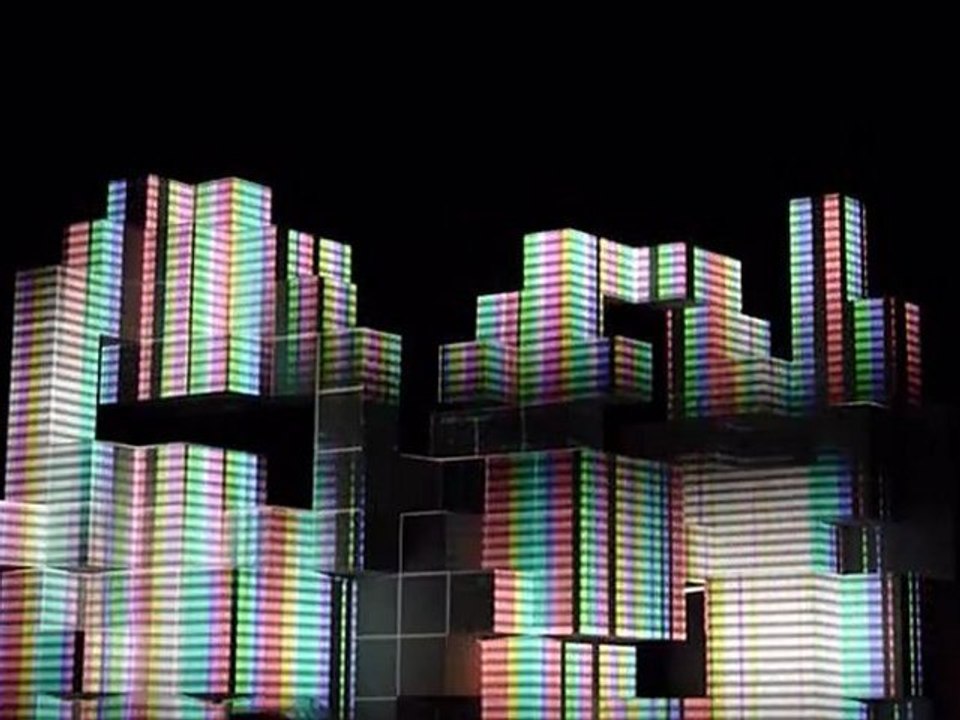 Amon Tobin - Intro / ISAM Live @l'Olympia (Part 0/12)