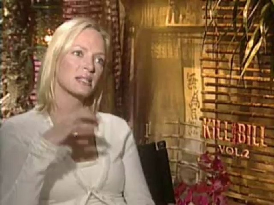 Kill Bill: Vol. 2 - Interview with Uma Thurman & Quentin Tarantino