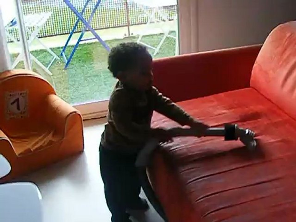 toujours accro à l'aspirateur!