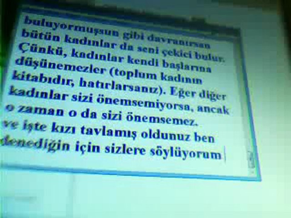 kız nasıl tavlanır