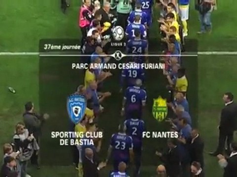 L2 / 2011-12 - Bastia 2-1 Nantes : Le résumé