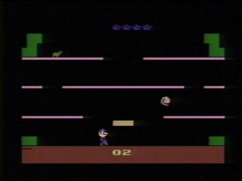 Classic Game Room - MARIO BROTHERS for Atari 2600 review