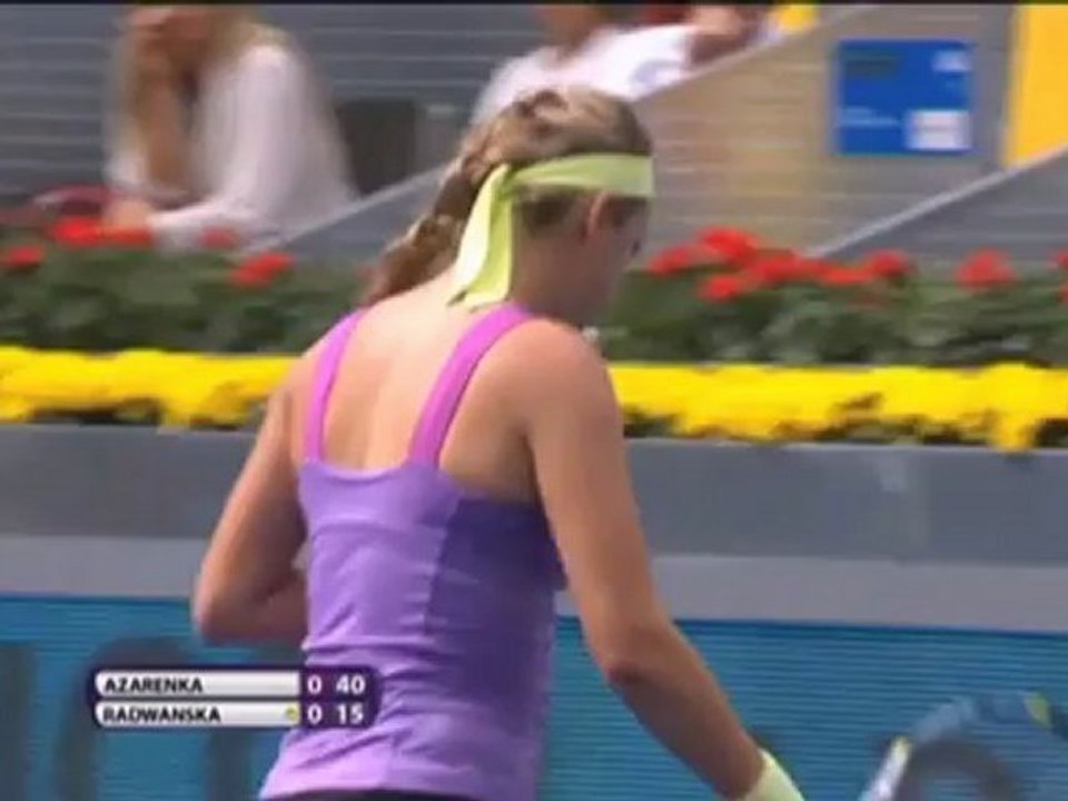 Madrid: Azarenka im Finale