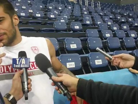 Δηλώσεις Γιώργου Πρίντεζη πριν από τον τελικό με την ΤΣΣΚΑ Μόσχας