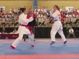 Ch. Europe Karaté 2012 - La finale de Tiffany Fanjat