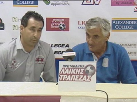 Αλκή-Απόλλων: Δηλώσεις πρωταγωνιστών (6η αγ. play off)