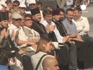 Ukraine opposition rallies for Tymoshenko