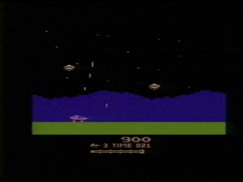 Classic Game Room - MOON PATROL for Atari 2600 review