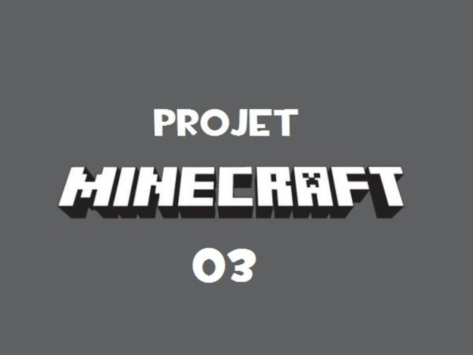 Projet Minecraft - 03 - Récupération