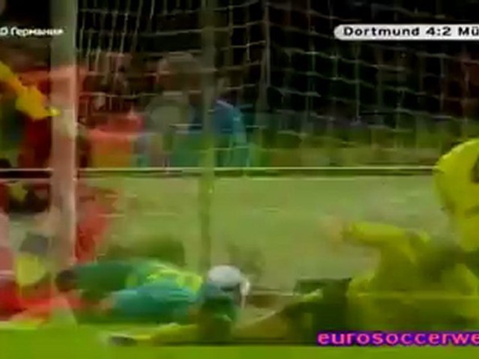 Amazing goal by Ribery against Dortmund