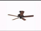 Hunter 23688 Royal Oak 60-Inch Ceiling Fan 5 Dark-Cherry/Medium-Oak Blades New-Bronze