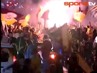 Florya'da Şampiynluk Kutlamaları