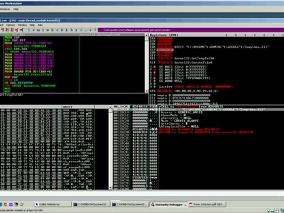 Demo video for Hashdays 2011 presentation