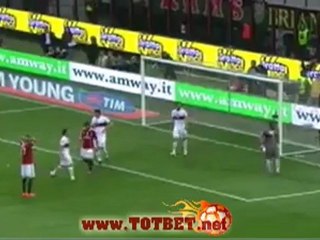 Милан - Дженоа (1-0) 25.04.2012