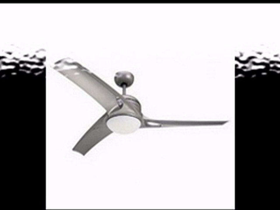 Monte Carlo 3MO52TMO-L Mach-1 52-Inch 3-Blade Ceiling Fan with Remote and Light Kit Titanium Finish