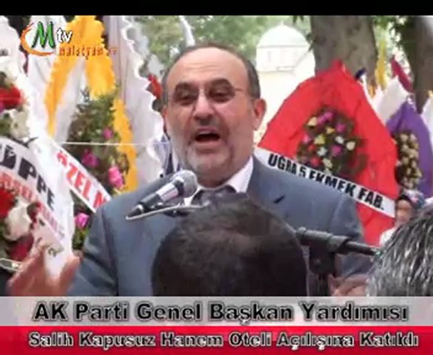 Salih Kapusuzdan hanem oteli açılışı