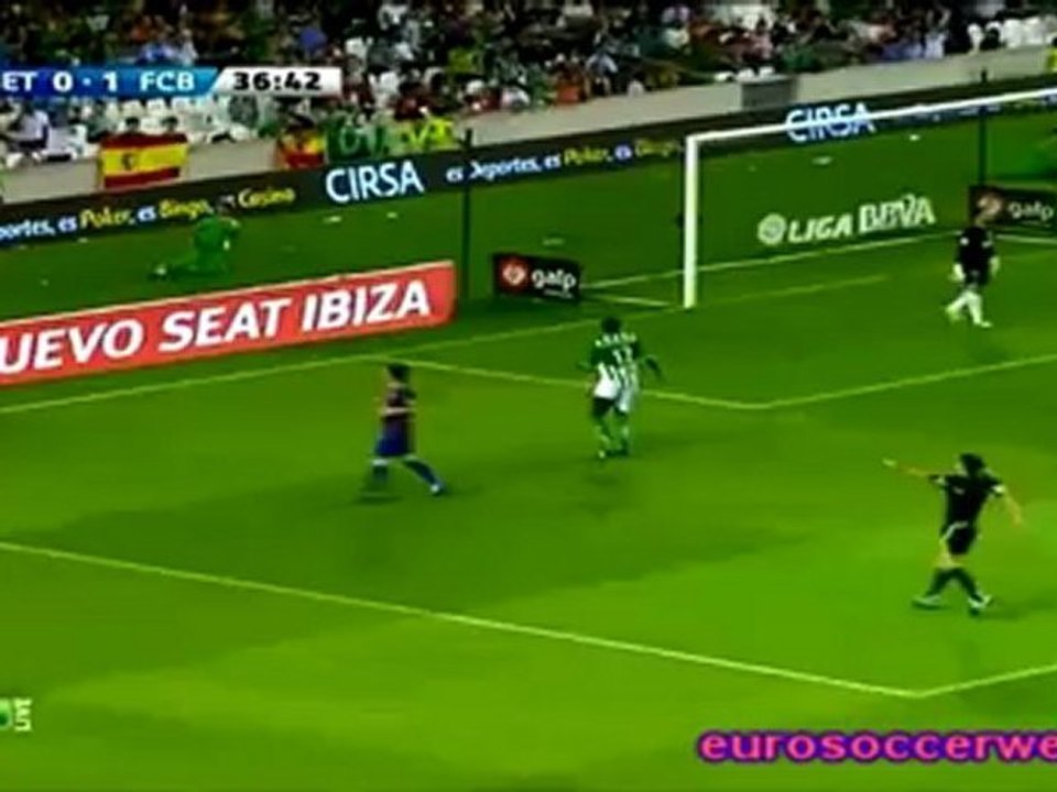 Messi chance against Real Betis