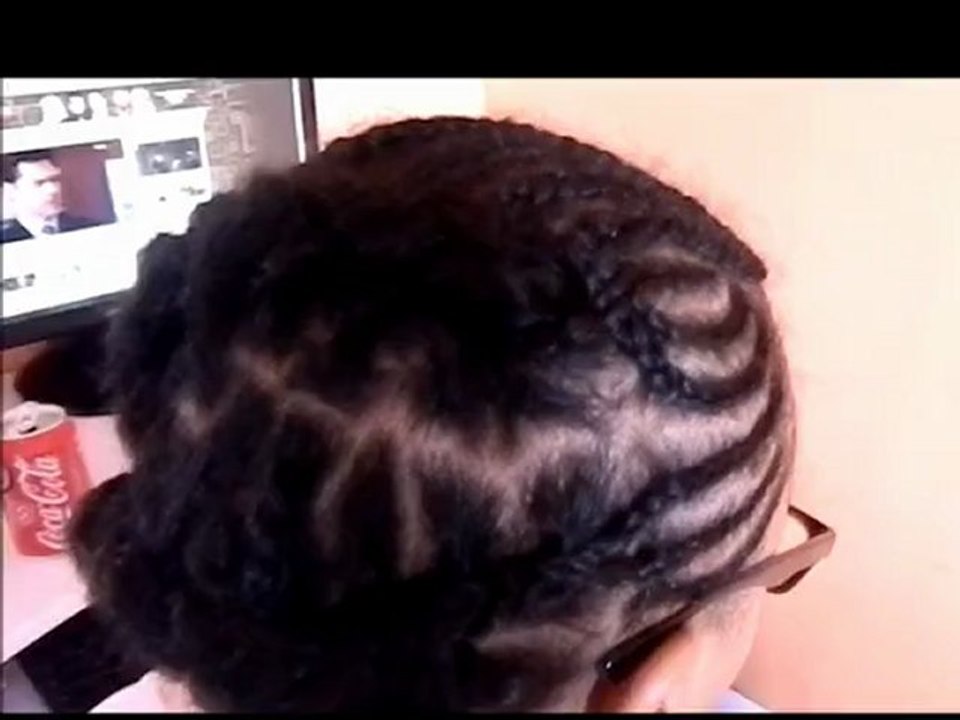 Coiffure express sur cheveux crépus/Tutoriel