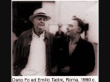 Francesco Tadini con la galleria Spazio Tadini Milano: DARIO FO per Emilio Tadini