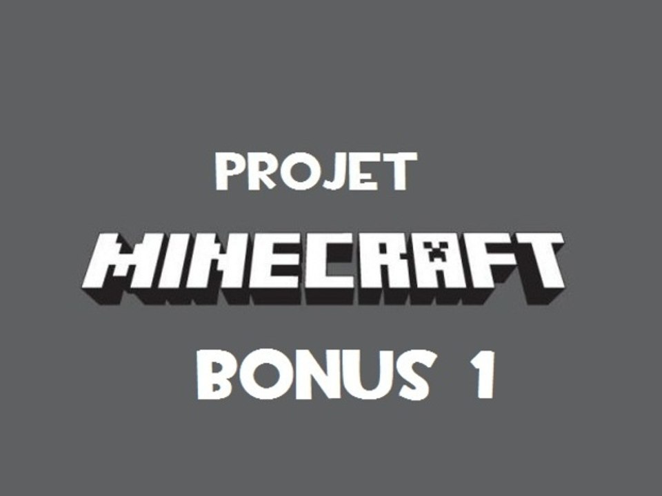 Projet Minecraft - Bonus 1 - Un cube très émotif