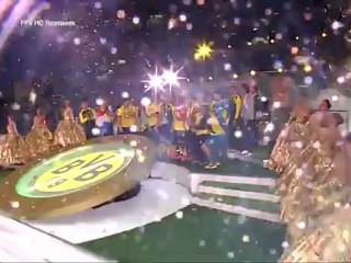 Dortmund vs. Bayern Munich 5-2 DFB-Pokal Final 2012 Cup Ceremony