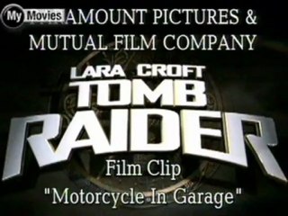 Lara Croft: Tomb Raider - Motorcycle in the garage