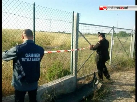 TG 11.05.12 Uliveti e vigneti sopra i rifiuti, il Noe sequestra 6 discariche nel Barese