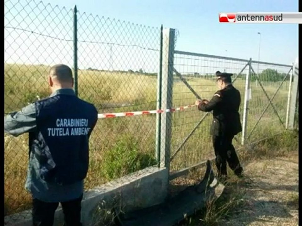 TG 11.05.12 Uliveti e vigneti sopra i rifiuti, il Noe sequestra 6 discariche nel Barese