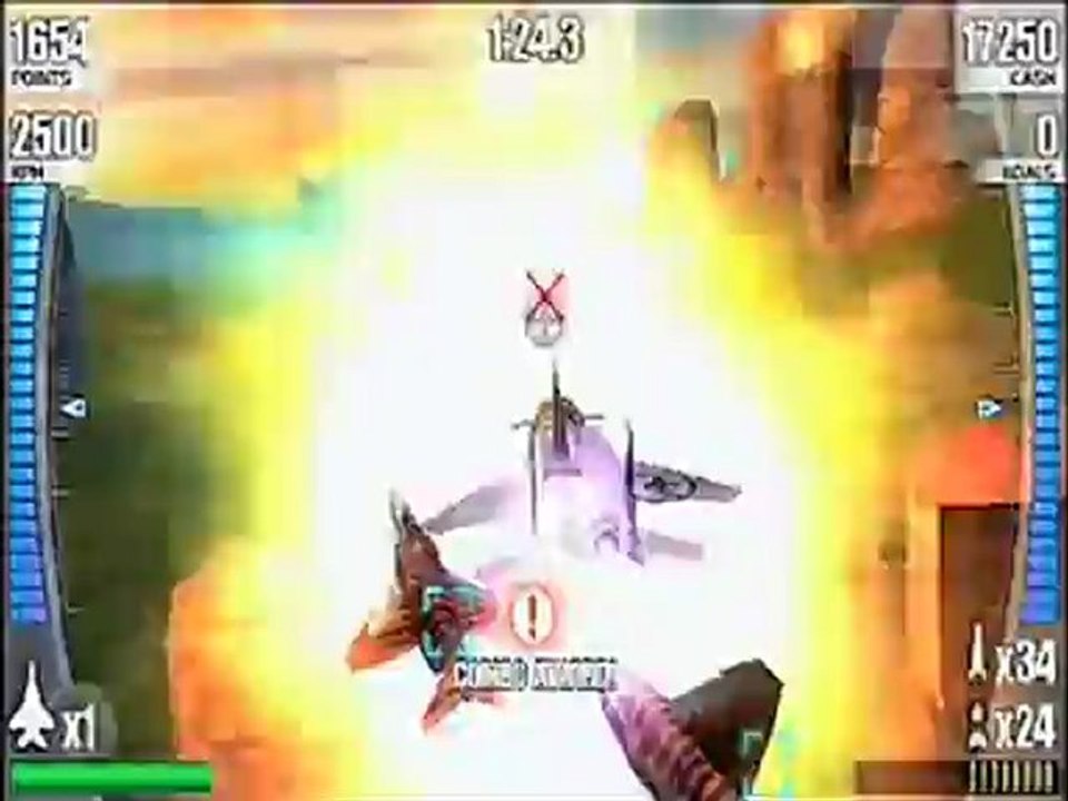 After Burner Black Falcon - Game Footage