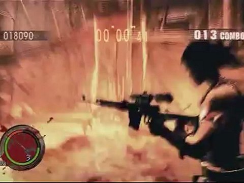 Resident Evil 5 - Game footage - Sheva