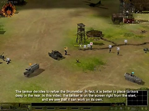 Sudden Strike 3: Arms for Victory - Game footage - Tank Battle