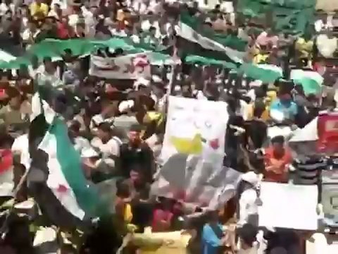 Syria فري برس درعا طفس مظاهرة صباحية نصرة للمدن المنكوبة 12 5 2012 Daraa