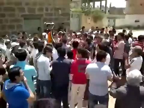 فري برس درعا الجيزة مظاهرة صباحية السبت12 5 2012 Daraa