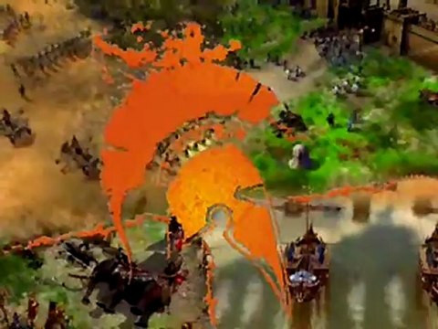 Ancient Wars - Sparta - Game Footage - Egyptian Base